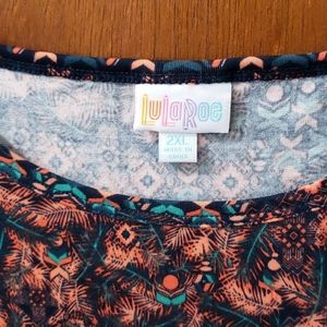 LuLaRoe 2xl Julia dress